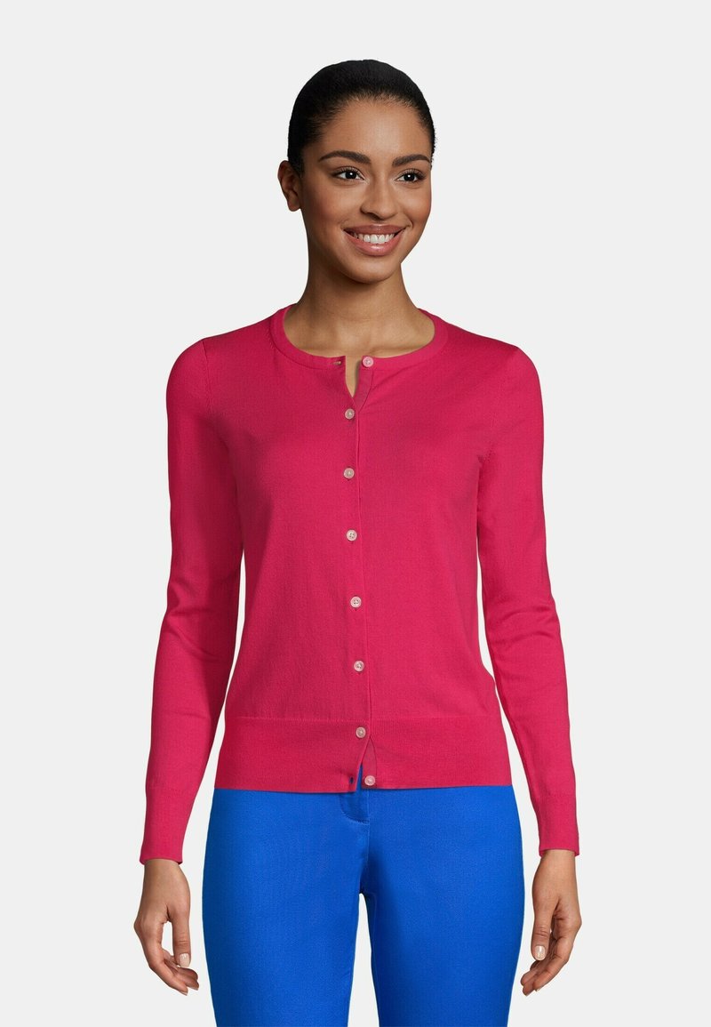 LANDS' END Gilet hot pink/rouge ZALANDO.FR