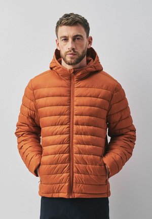 Next, TALL FIT - LIGHTWEIGHT SHOWER RESISTANT QUILTED JACKET - Winter jacket - orange