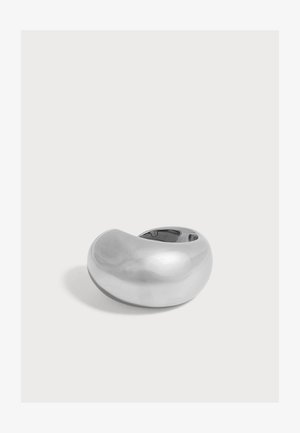HUGO KREIT, NAIL TWIST RING - Bague - silver-coloured