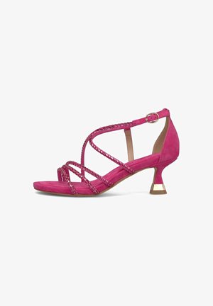 Alma en Pena, Sandalen - Marbled fuchsia
