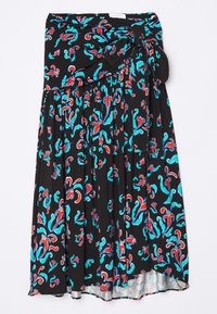 LCW Grace Jupe Droite Ligne A Taille Élastiquée en Viscose pour Femmes LCW Grace Jupe Droite Ligne A Taille Élastiquée en Viscose pour Femmes