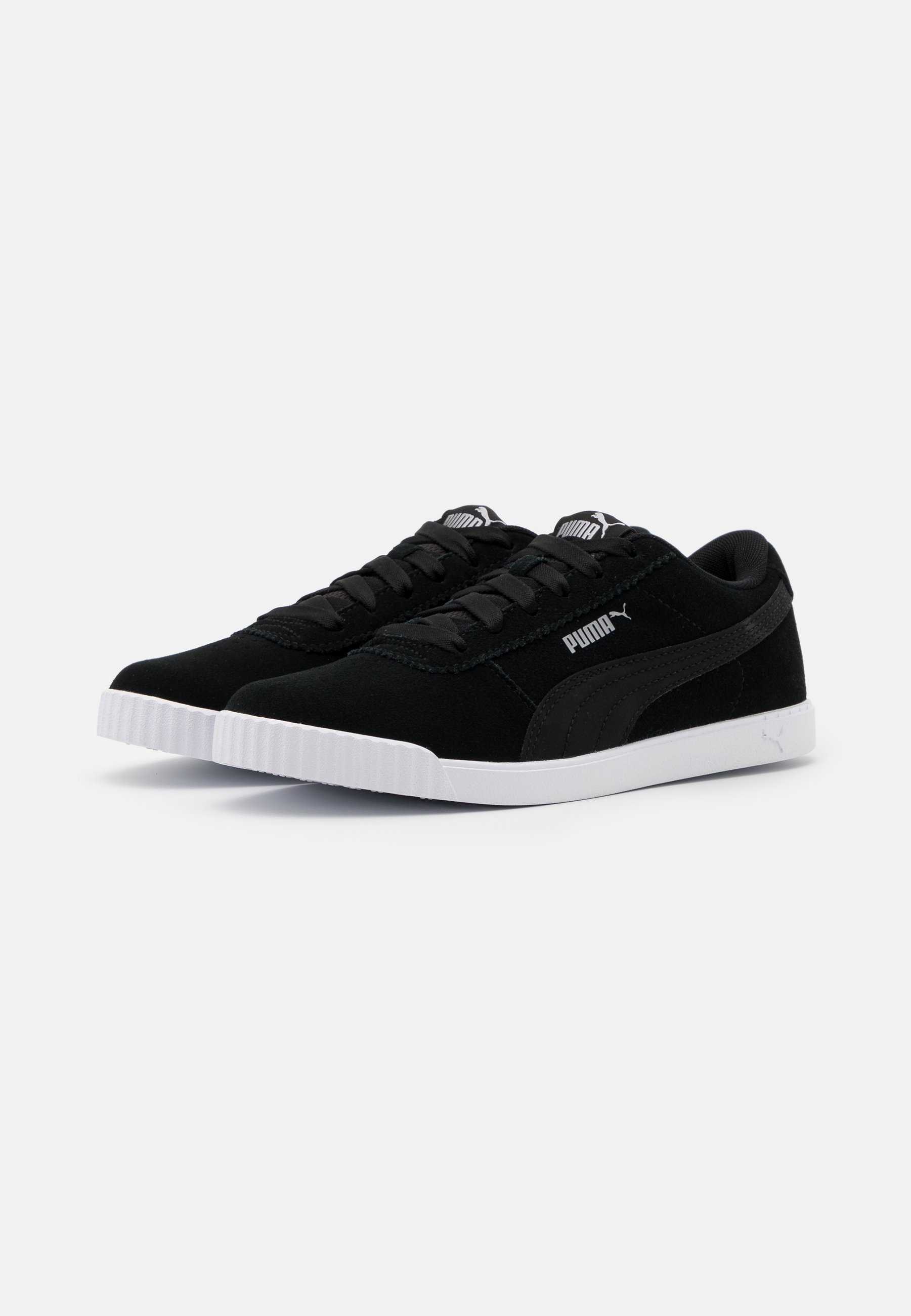 Puma CARINA SLIM - Trainers - black/black - Zalando.co.uk