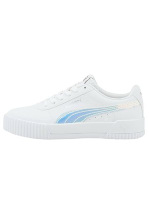 Puma ENFANT CARINA HOLO JR - Trainers - blanc argent