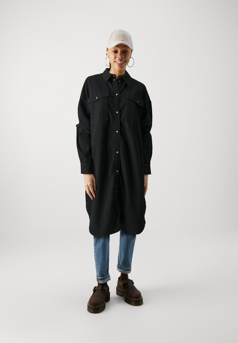 sachin and babi light blue dress ONLY ONLKARLA DRESS - Denim dress - black denim