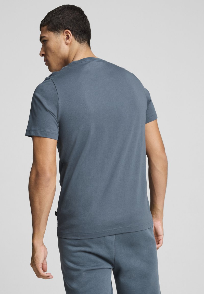 Puma ESS COL LOGO - Marškinėliai su spaudiniu - gray skies