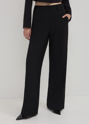 A PALAZZO - Pantalon classique - nero