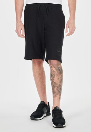 BERMUDA LOGO SERIES - Pantaloncini sportivi - black