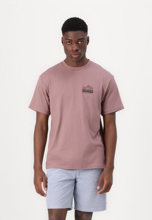VAPORCOOL SEARCH TREK TEE UNISEX - Print T-shirt - twilight mauve