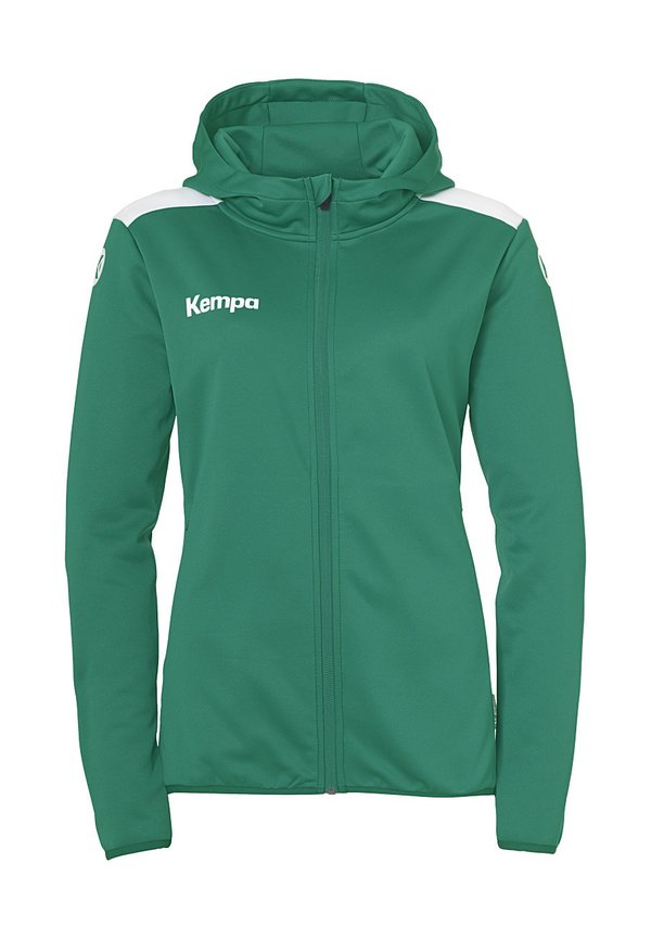 EMOTION - Fleecejacke - lagune weiß