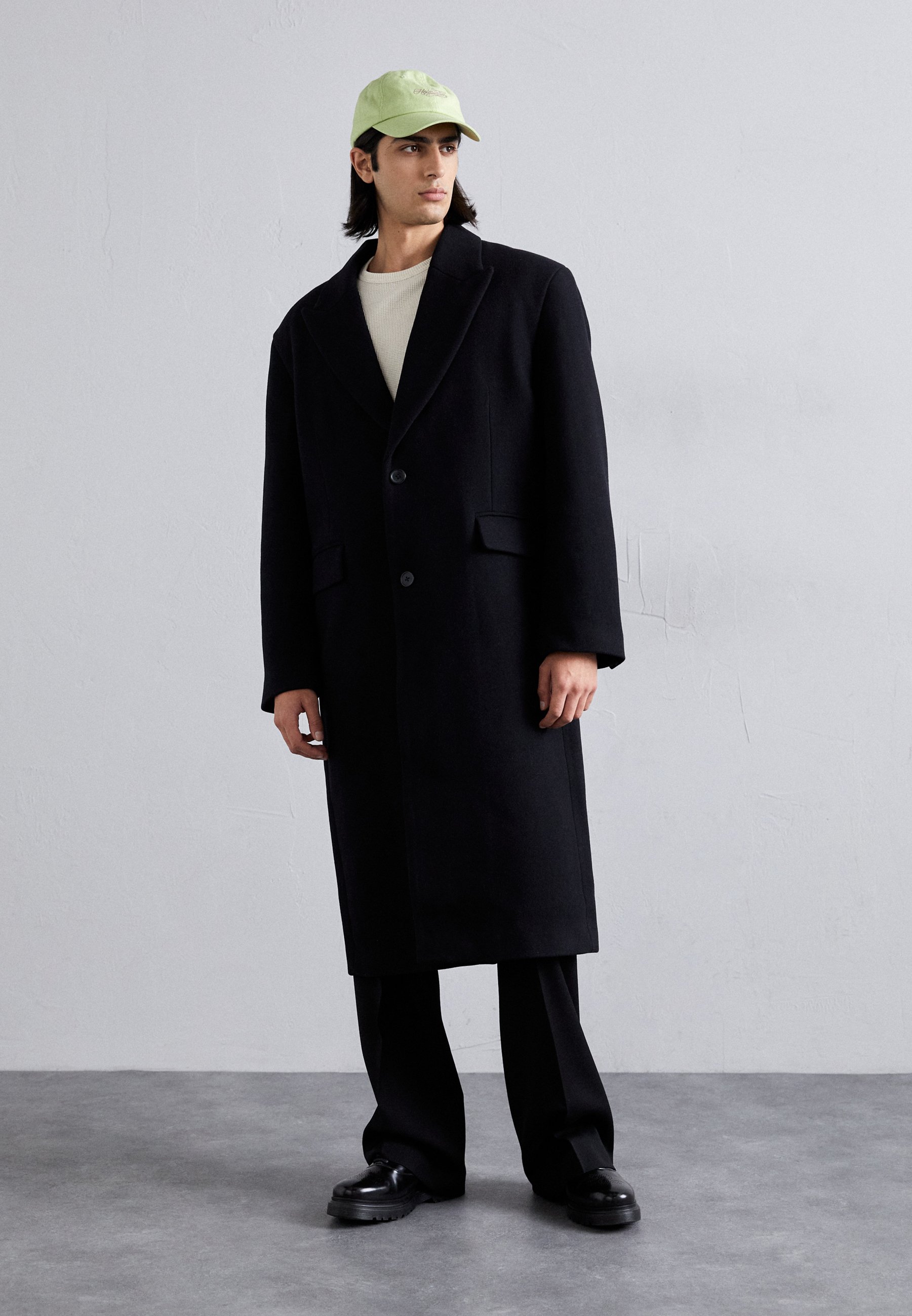 Holzweiler MARTIN COAT - Classic coat - black - Zalando.co.uk