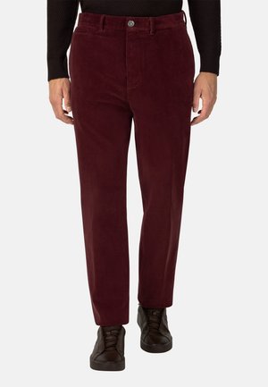 IN STRETCH - Stoffhose - burgundy