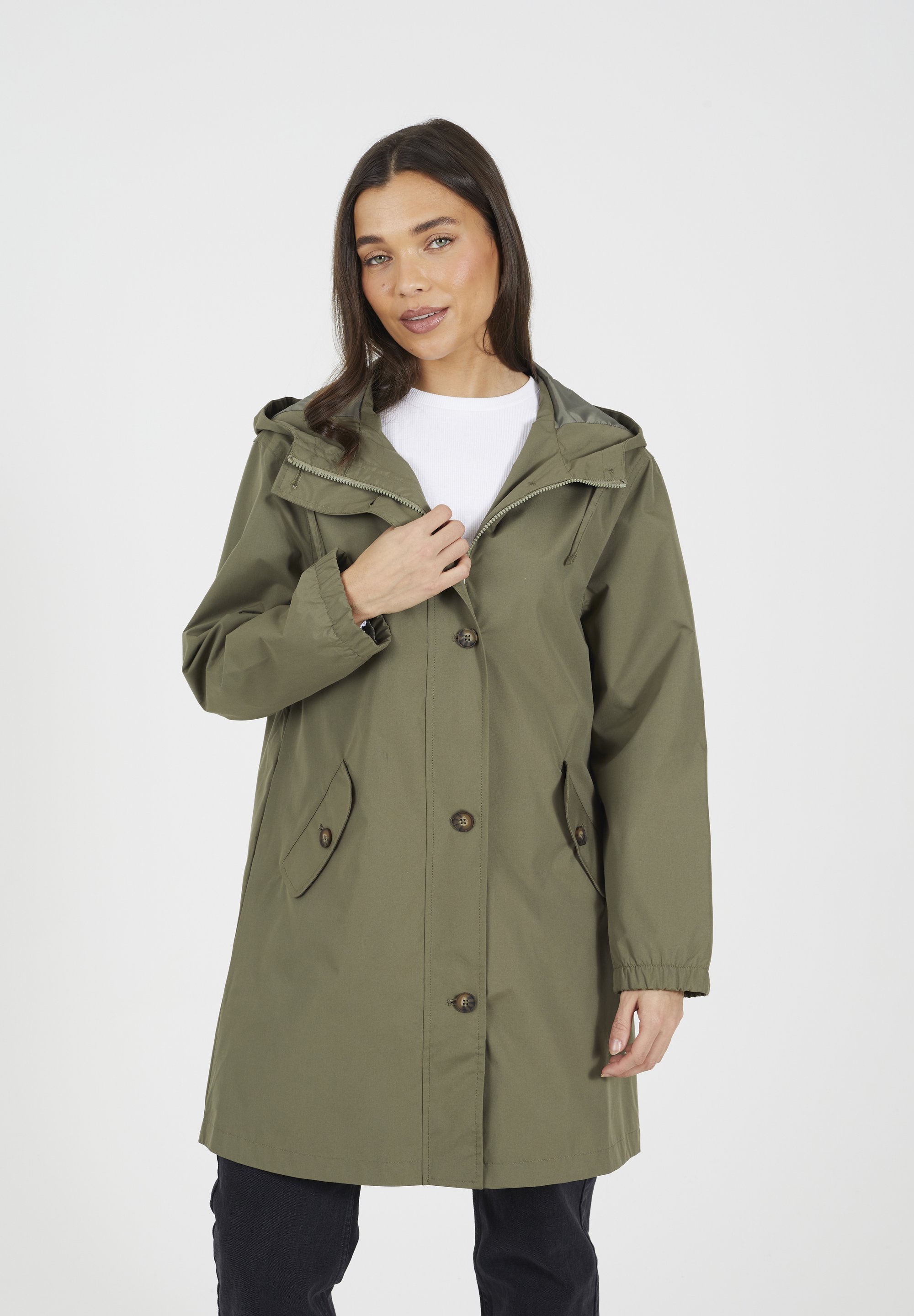 Brave Soul Classic coat khaki Zalando