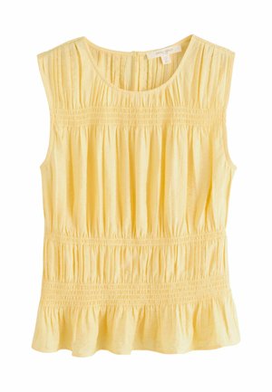 Laura Ashley, REGULAR FIT - SHIRRED - Bluse - yellow