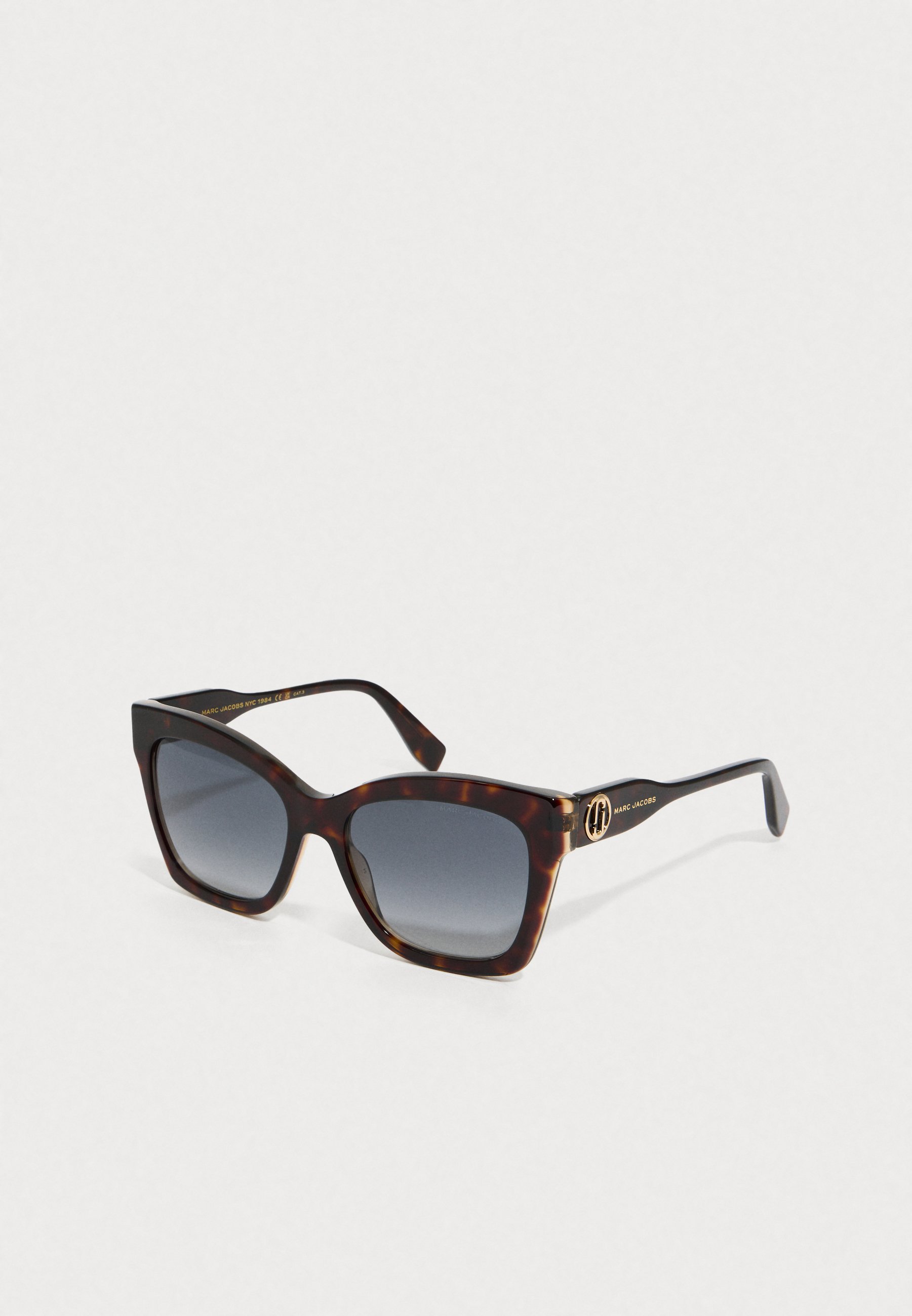 NWT Marc Jacobs Brown Cat-Eye Sunglasses with Gold Emblem MARC JACOBS 864/S Women main image 2
