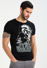 LOGOSHIRT STAR WARS DARTH VADER - Print T-shirt - black
