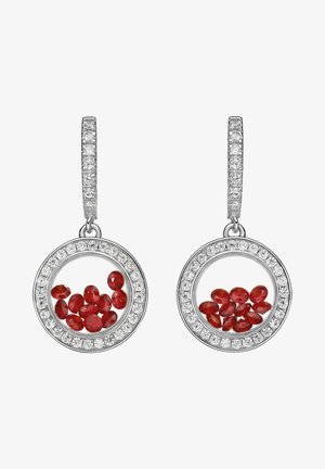 MOTHER EARTH - Oorbellen - rhodium plating