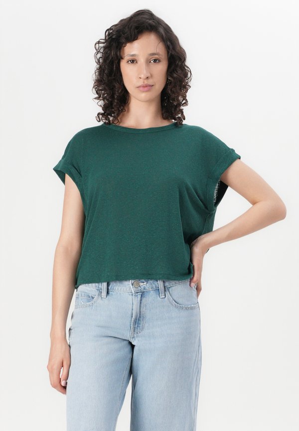 DOLMAN - Basic T-shirt - rain forest4