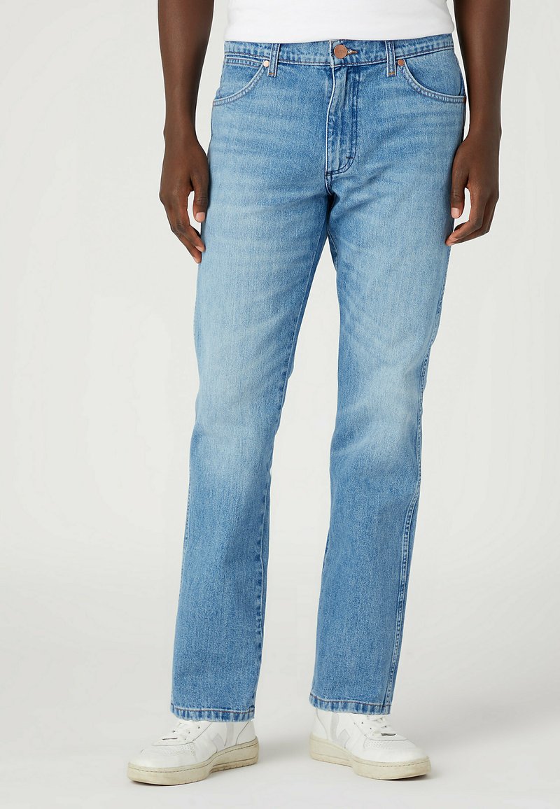Wrangler GREENSBORO Jeans Straight Leg blue bill/blue denim