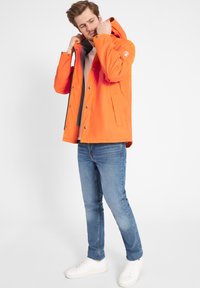 Derbe PASSBY - Parkas - sun orange navy