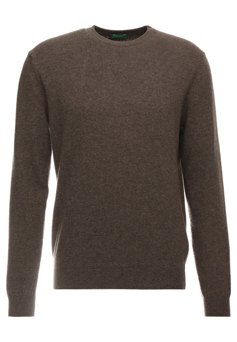 Benetton BASIC CREWNECK Strikkegenser brown Zalando.no Benetton BASIC CREWNECK Strikkegenser brown Zalando.no