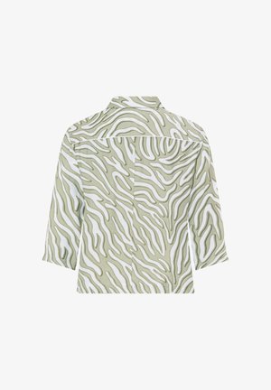 Marc Aurel, MARC AUREL BLUSE - Hemdbluse - khaki varied