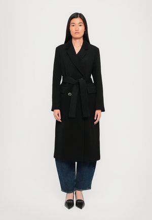 Classic coat - black