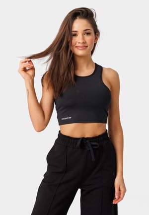 NOVA  - Sportski grudnjak sa srednje jakom potporom - black