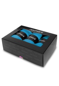 Normani KNEE HIGH SOCKS BI-COLOR - Kniestrümpfe - türkis/beere