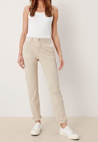 s.Oliver Pantalon classique - beige