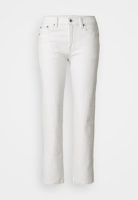 Straight leg jeans - white