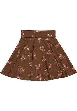 Mini skirt - bark  cabernet  nightingale