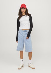 JJXX JXGIGI LOGO TEE - Hosszú ujjú felső - bright white/black