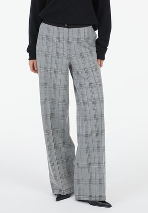 Stoffhose - charcoal varied