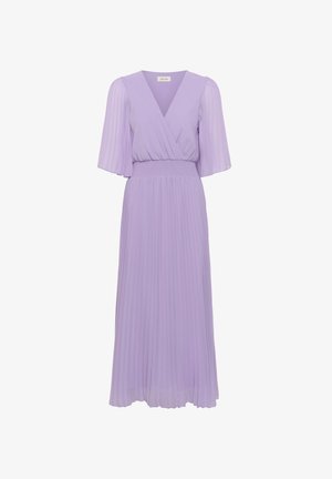 Cream, CRALUNA SHORT SLEEVE DRESS - Iltapuku - purple rose