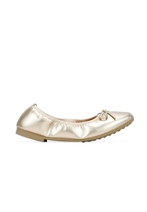 CON LAZO - Ballerine pieghevoli - oro
