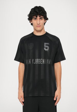 LOGO FOOTBALL TEE - Tričko s potlačou - black