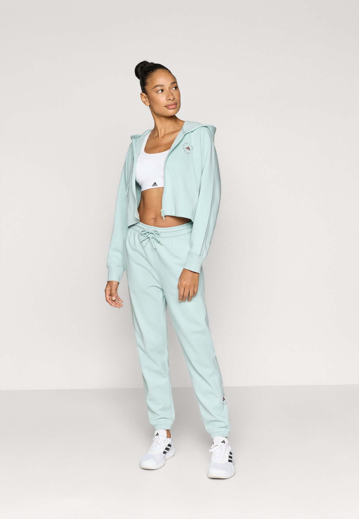 ADIDAS BY STELLA MCCARTNEY SPORTSWEAR CROPPED HOODIE