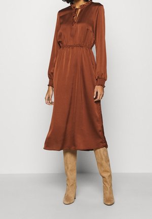 VILA Robe de jour - brown