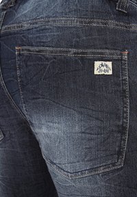 Jan Vanderstorm TIEFBUND LAMBRIT - Denim shorts - dunkelblau