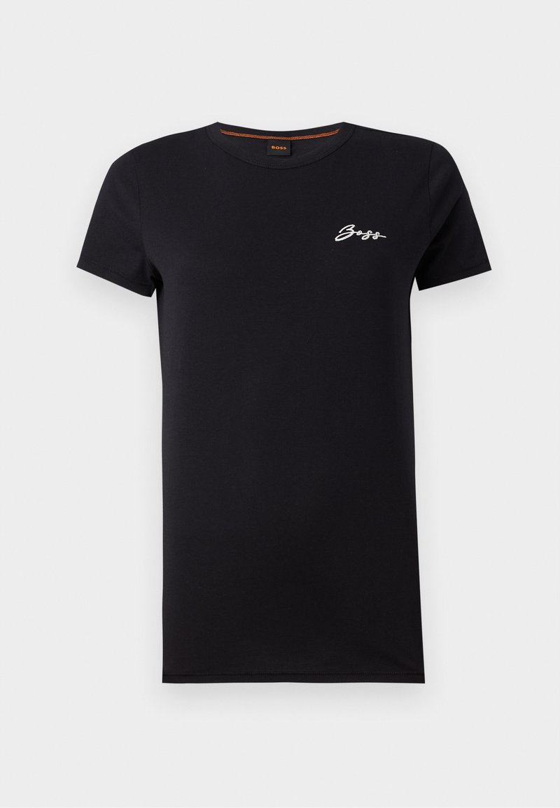 Boss T-shirt basic zwart Boss T-shirt basic zwart