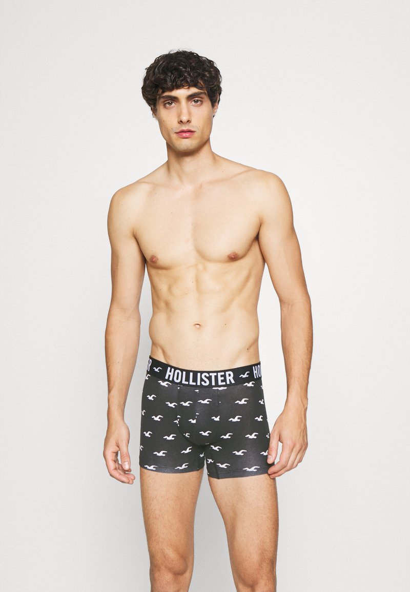 Herren Unterhosen | Hollister Co. PATTERN 5 PACK Panties light grey/dunkelblau - LB29094 Herren Unterhosen | Hollister Co. PATTERN 5 PACK Panties light grey/dunkelblau - LB29094