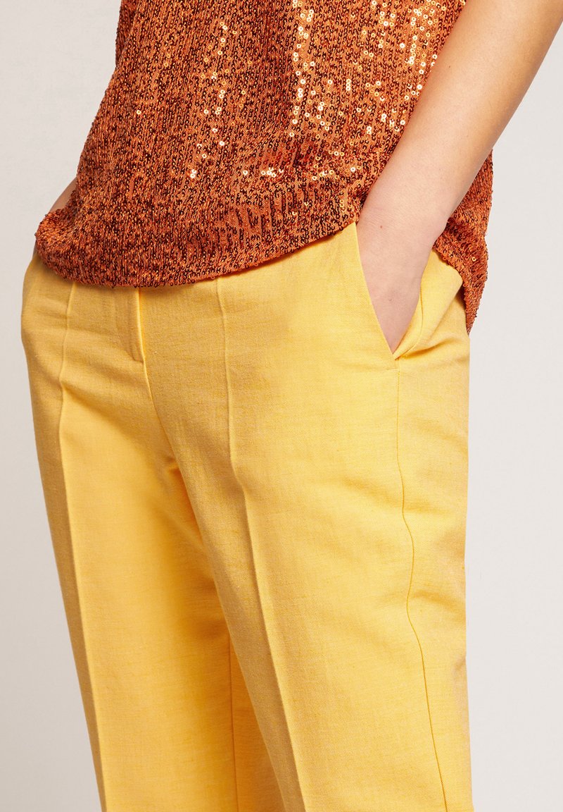 Damen Kleider | Motivi Stoffhose giallo/gelb - HW74886 Damen Kleider | Motivi Stoffhose giallo/gelb - HW74886