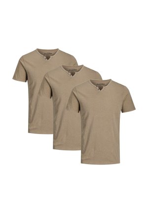 3ER PACK SPLIT - T-shirt basic - crockery