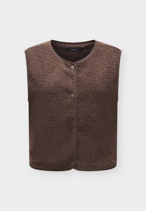 Vero Moda, VMGILLY GILET - Елек - chocolate martini
