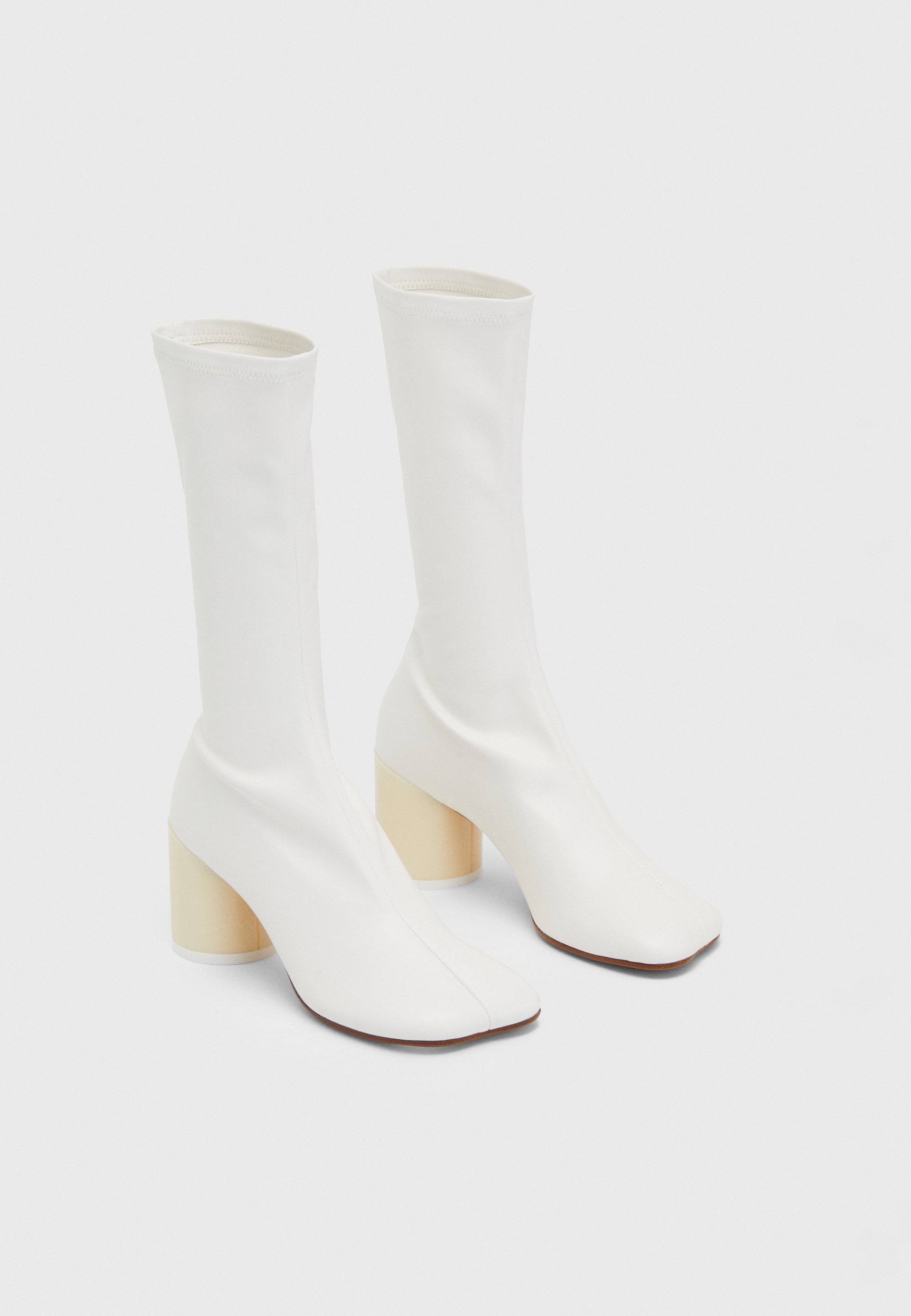 MM6 Maison Margiela Laarzen - bright white/crème - Zalando.nl