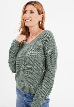 Pullover - vert