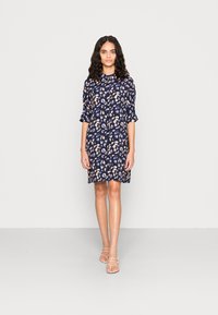 Zign Vestido camiseiro - blue multi coloured