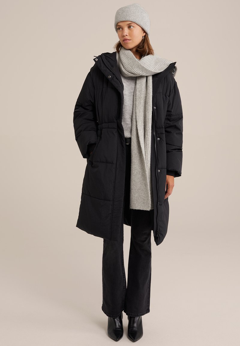 WE Fashion - Šalikas - light grey, Padidinti
