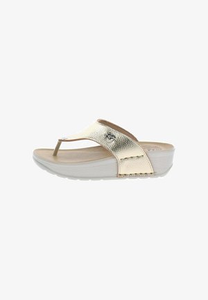 Fly Flot, FLY FLOT - INFRADITO DONNA - Sandalias de dedo - gold-coloured