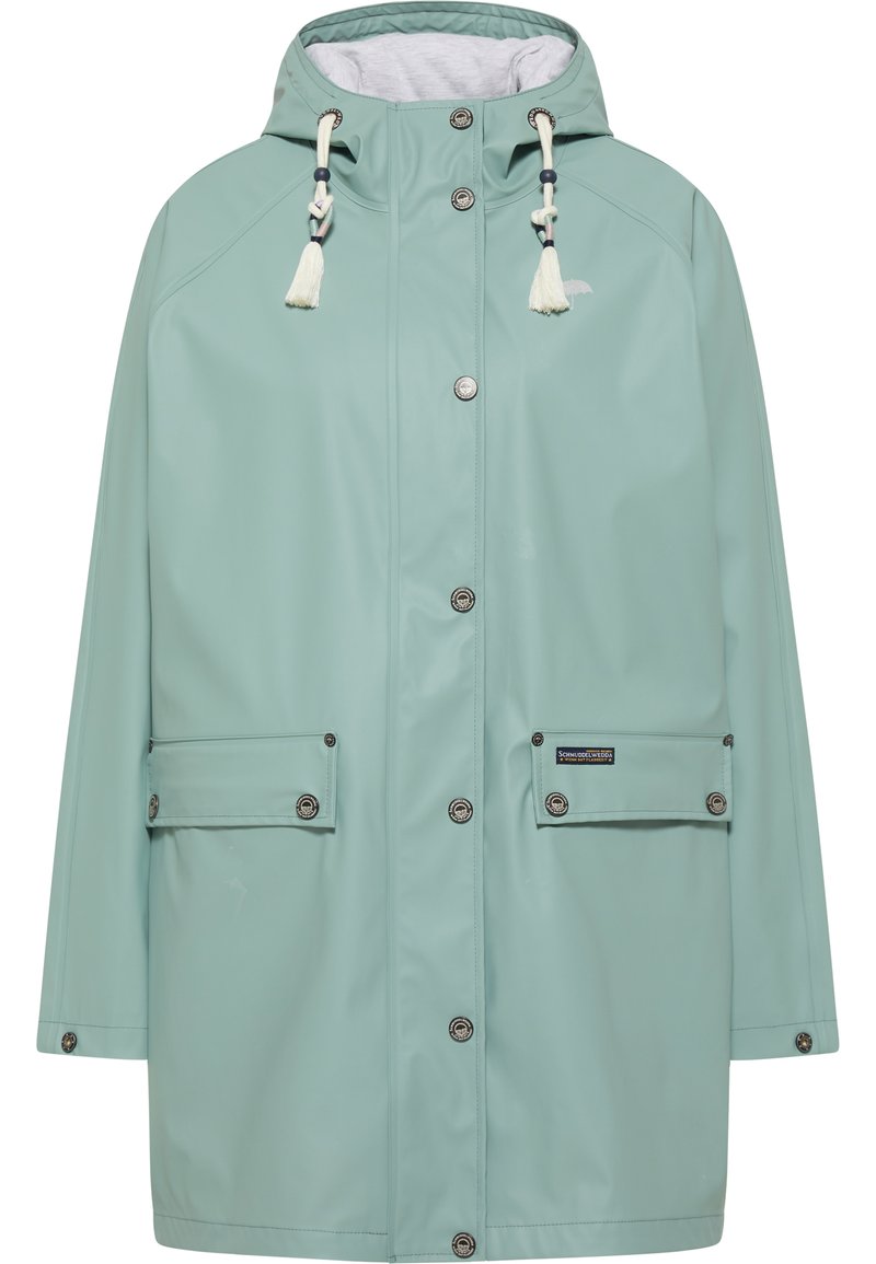 Schmuddelwedda Parka mintgroen